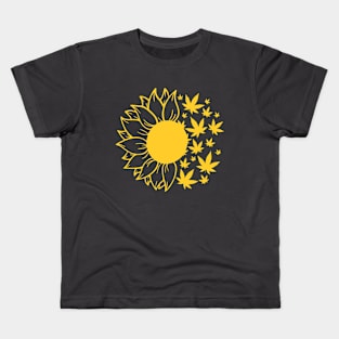 Sunflower weed Kids T-Shirt